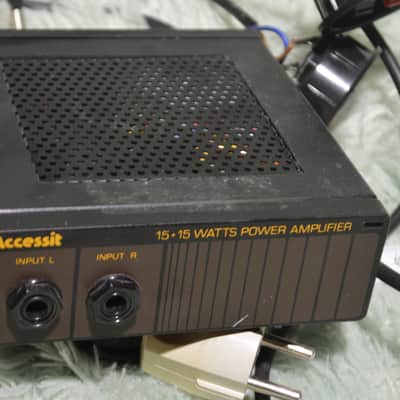 Bandive Accessit accessit 15+15 watts power amplifier MID-90'S - uknown image 7