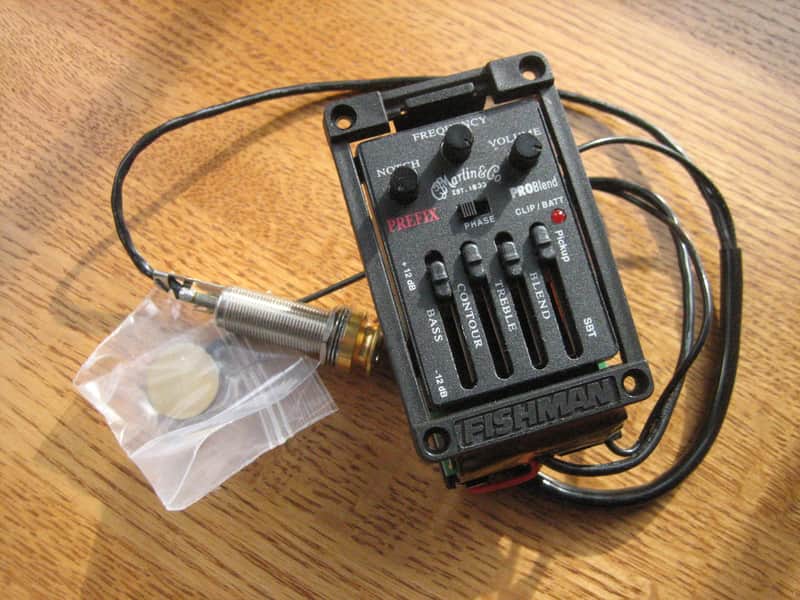 未使用FISHMAN ピックアップ PRIFIX プリアンプのみ FISHMAN Matrix Infinity Pickup & Preamp System Wide format