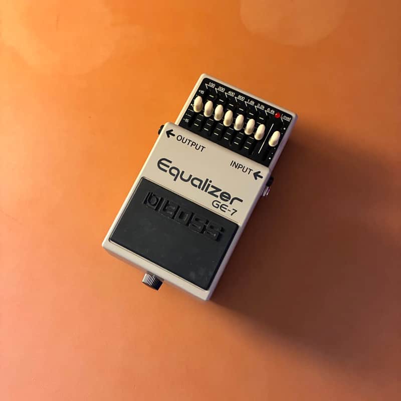 Boss GE-7 Equalizer (Black or Silver Label) 1997 - Present - Grey image 1