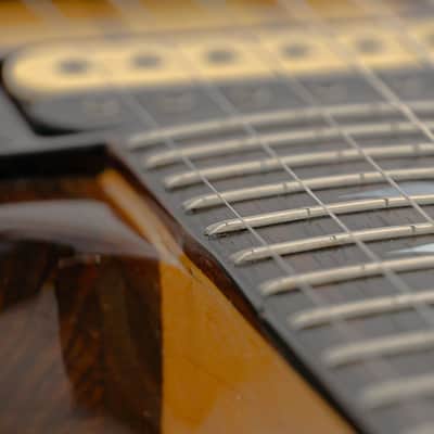 Aria Pro II TS-600 Tri-Sound Series Natural w/ Neck-Thru Construction, Versatile Electronics image 10