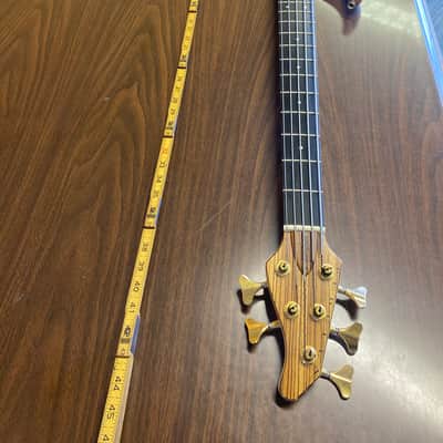 Padulla 5 String Thunder Bass Guitar 1990's Multi-wood image 8