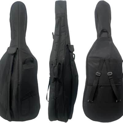 Cello Gig Bag 1/4 Size - Padded Soft Case with Backpack Straps & Accessories Pocket, Water-Resistant Lightweight Portable Instrument Cello Bag Cover Cloth for Travel & Storage (1/4 Style 1) image 1