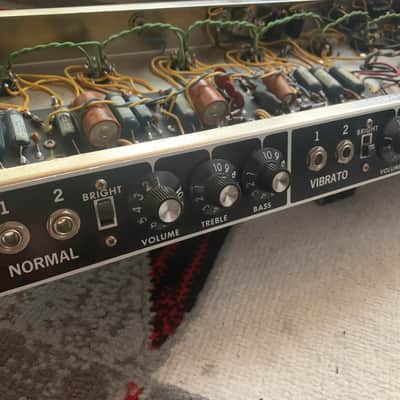 Fender Showman 1966 2-Channel 85-Watt Guitar Amp Head Combo image 6