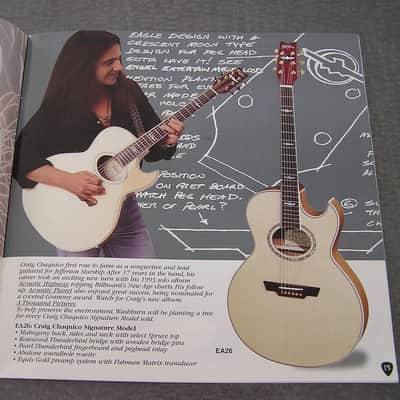 Washburn Catalog  1996 - Excellent condition! Dimebag, Nuno, Hagar, etc. image 8