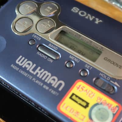 Sony WM-FX877 Walkman Cassette Player Blue with Remote | Reverb Canada