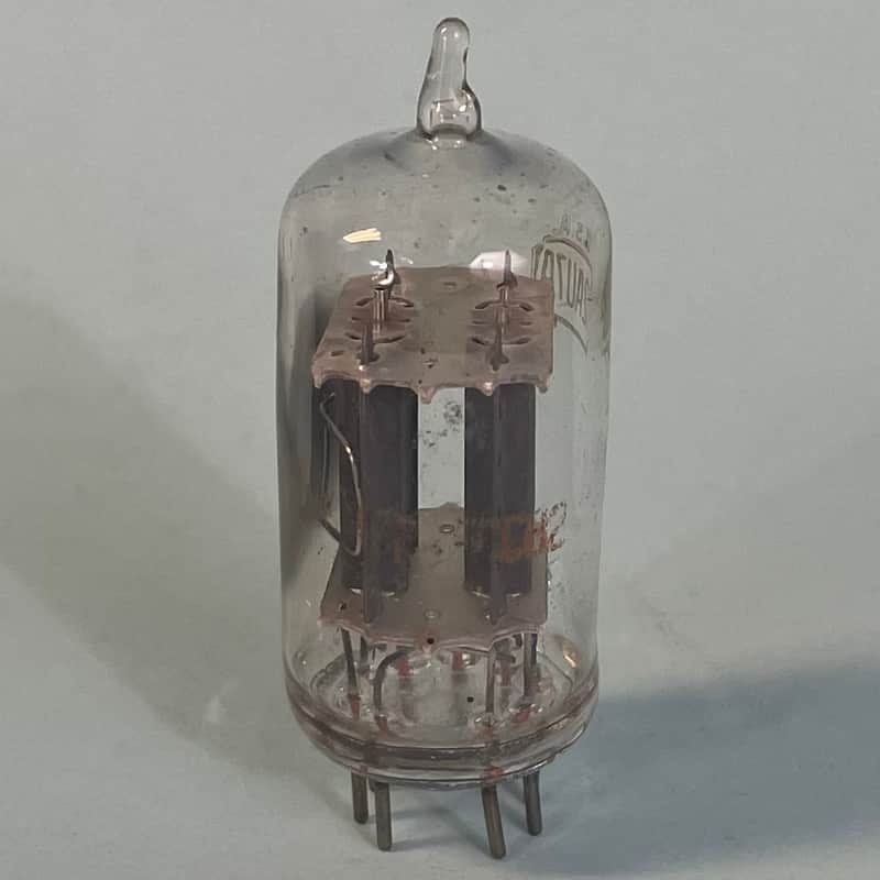 1960s RCA 12AU7A ECC82 Vintage Long Plate Getter Preamp Tube! T153 image 1