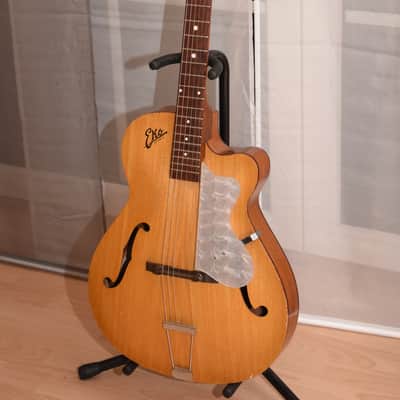 Eko Model 100 – Vintage Archtop Guitar made in Italy Gitarre image 11