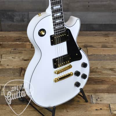 Gibson Custom Shop Les Paul Custom - Alpine White with Hardshell Case image 9