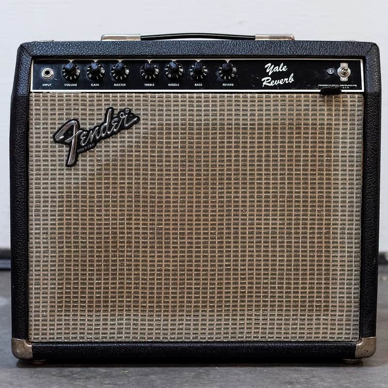 Fender Yale Reverb 50-Watt 1x12" Solid State Guitar Combo 1983 - 1985 image 2
