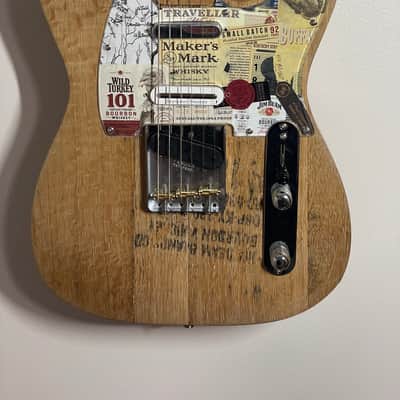 Garrison Guitars Telecaster style Bourbon barrel 2025 - Vintage Amber image 2