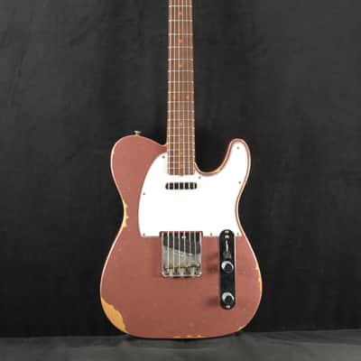 Mint Fender Custom Shop Limited Edition '61 Telecaster Relic Aged Champagne Sparkle image 2