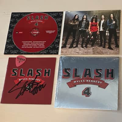 Rare: 2022 Slash Signed "4" CD Limited Edition Foil Pack - 4 (feat. Myles Kennedy and the Conspirators) image 6