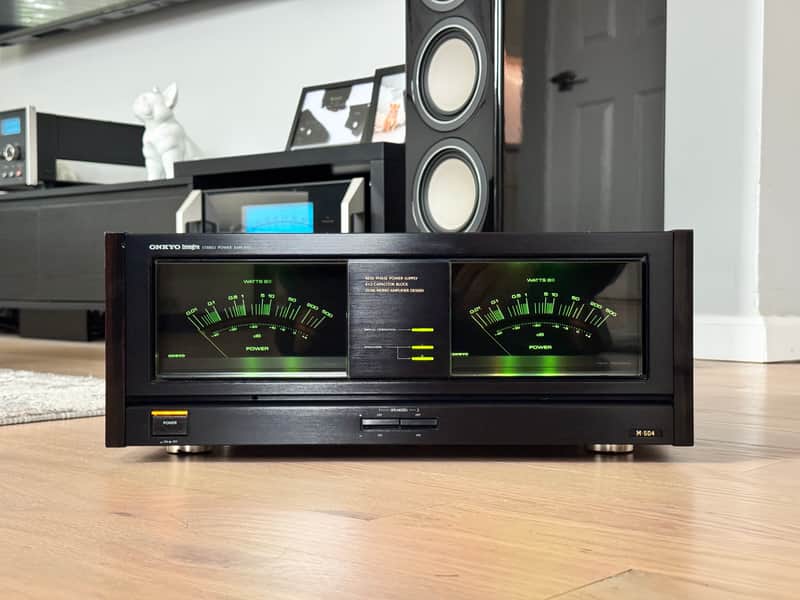 Onkyo M-504 Integra Stereo Power Amplifier ~FULLY SERVICED~ FREE SHIPPING !