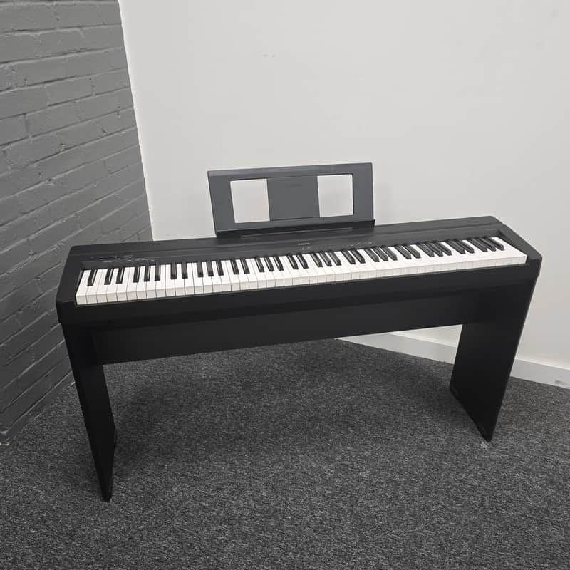 Yamaha P45 Digital Piano Inc Yamaha L85 Stand; Serial No BBCJ02693 | Second Hand image 1