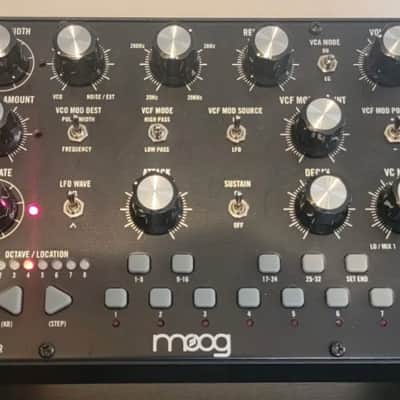 Moog Mother-32 Tabletop / Eurorack Semi-Modular Synthesizer 2015 - Present - Black image 1