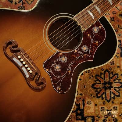 2012 Gibson SJ-200 Standard Vintage Sunburst w/ OHSC | Fishman Ellipse Aura, KING of the Flat-Tops! image 9