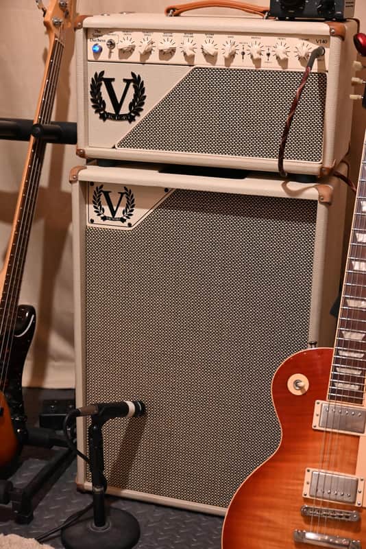 Victory Amps V140 The Super Duchess MKII 96-Watt Guitar Amp Head and Matching 2x12 Cabinet 2025 - Present - Cream image 1