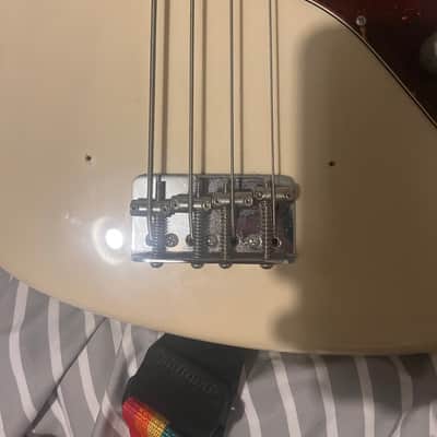 Fender Mark Hoppus Artist Series Signature Jazz Bass 2011 - 2014 - White Blonde Transparent image 3