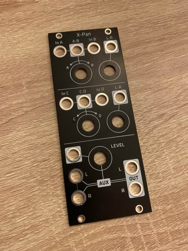 Make Noise X-PAN Grayscale - Black Panel image 1