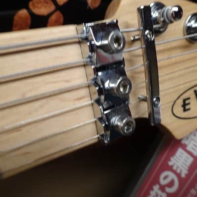 EVH Striped Series "Circles/See Ya" 2014--The OG --Titanium and Brass Hot Rodded- - Gloss Black/White image 6