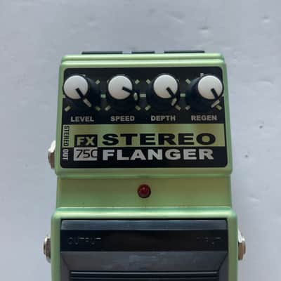 DOD Digitech FX75C Stereo Analog Flanger Rare Vintage Guitar Effect Pedal image 2