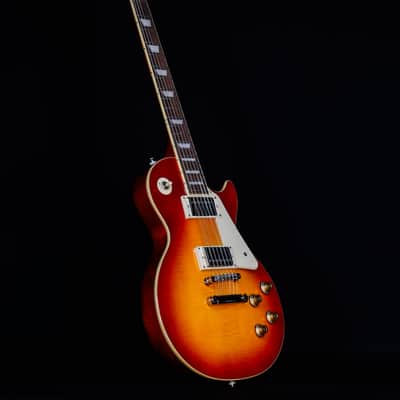 Epiphone Les Paul Standard 50s Figured Top, Washed Cherry Sunburst (Premium Gig Bag Included) image 8