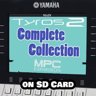 11 Yamaha TYROS 2 MPC Expansions on SD Card