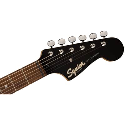 Squier Paranormal Strat-O-Sonic - Crimson Red Transparent image 5