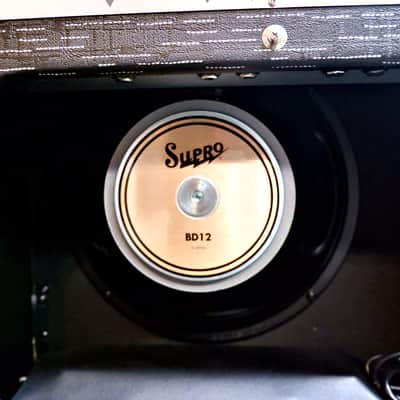 Supro 1932R Royale 50-Watt 1x12" Guitar Combo 2021 - Present - Black Scandia image 7