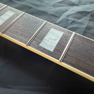 BMC Bass Guitar Neck Jazz Bass® 20 Fret Roasted Maple MOP Block Inlays Bound With Rosewood Fingerboard Nitro Lacquer 2025 - Conicle Rounded Frets   [BN100] image 3