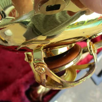 Yamaha YAS-34II Allegro Alto Saxophone - brass image 13
