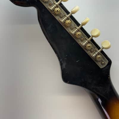Victoria Kawai/Teisco/Prestige Unknown Model Japanese Electric Guitar 1960’s Sunburst Husk No Pickups MIJ image 14
