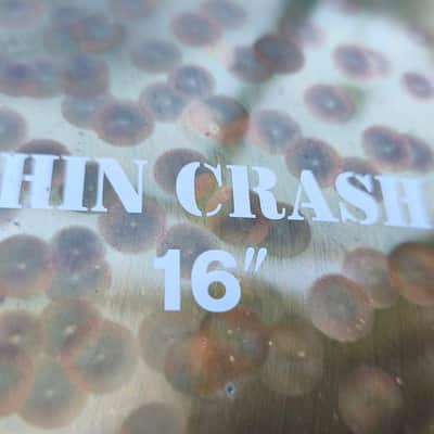 Paiste 16" RUDE Thin Crash Cymbal 1999 - Present - Raw image 7