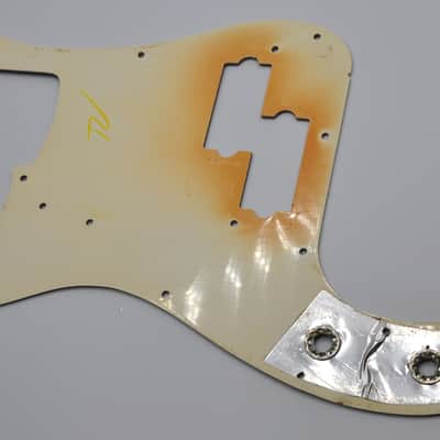 1968-1969 Fender Precision Bass Tortoise PickGuard Original 1967 PBass Guitar image 8