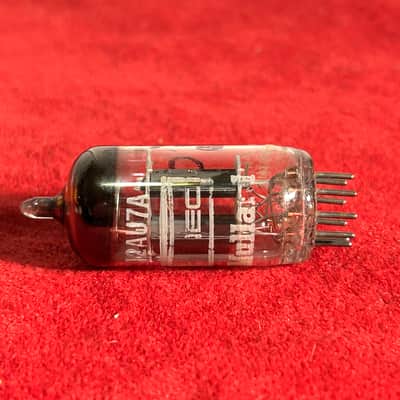 Mullard Vintage IEC 12AU7A/ECC82 single preamp/amplifier vacuum tube 1980s - Clear Glass image 4