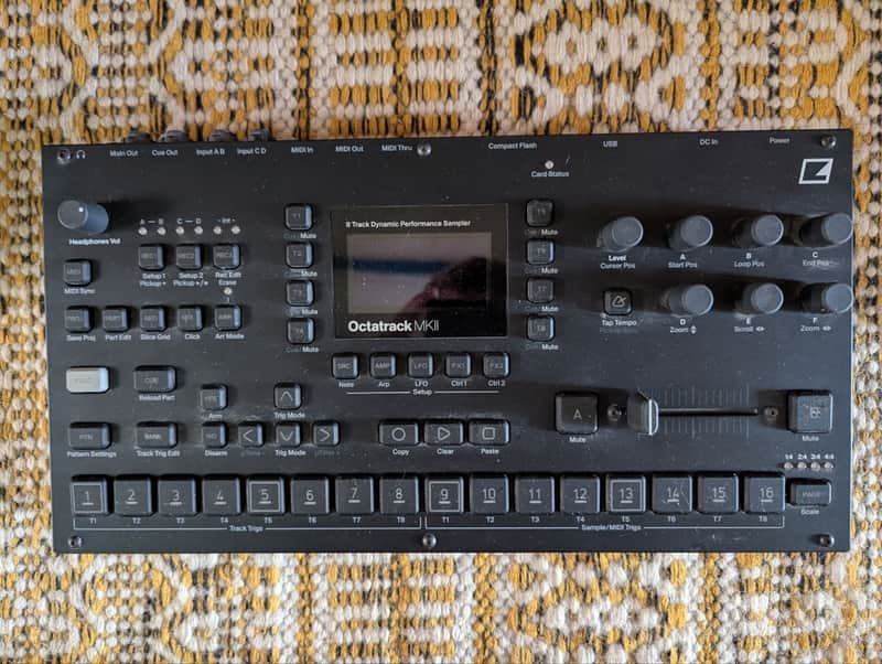 Elektron Octatrack MkII Dynamic 8-Track Performance Sampler 2017 - 2021 - Black image 1
