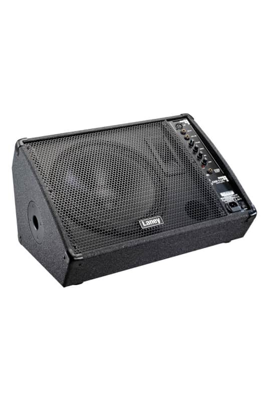 LANEY CONCEPT CXP-112 active stage monitor 120W 12" Powered Monitor wedge with Floor or Pole stand operation image 1