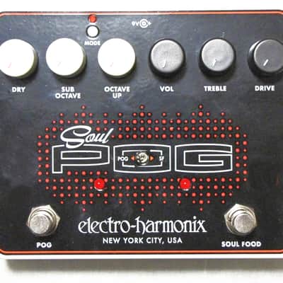 Used Electro-Harmonix EHX Soul Pog (Nano Pog + Soul Food) Guitar Effects Pedal