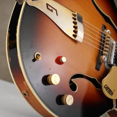 1962 Gretsch Country Club 6192 Hollow Body Electric Guitar w/ Case #57148 image 10