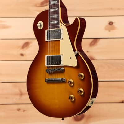 Gibson 1958 Les Paul Standard Reissue VOS - Iced Tea Burst-84172 image 3