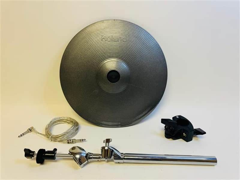 Roland CY-14C MG 14” w Arm Metallic Gray Crash Cymbal CY14 image 1