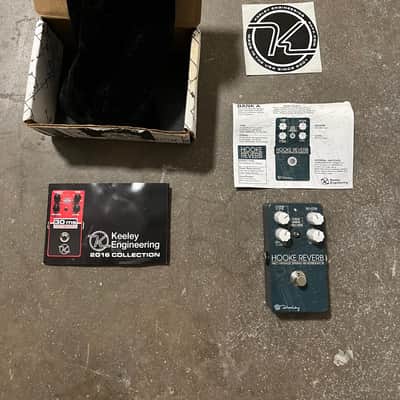 Keeley Hooke Reverb 2016 - Present - Black image 2