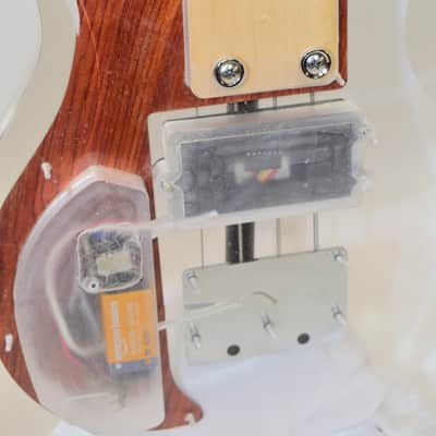 Bad Cat Instruments AC-230 Acrylic Custom 4-String Electric Bass Guitar, Transparent Lucite w/ EMG Pickup image 12
