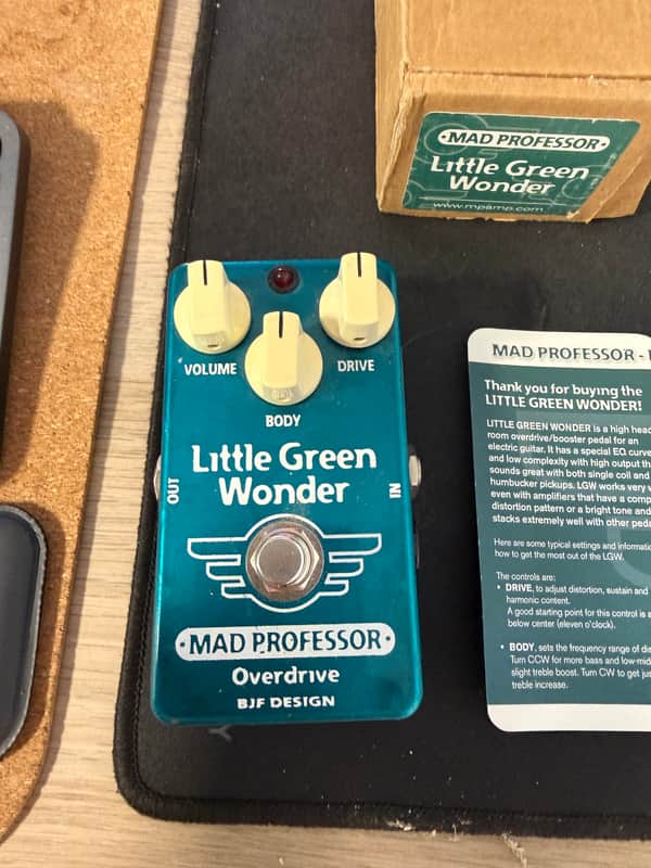 Mad Professor Little Green Wonder Handwired 2010s - Teal image 1