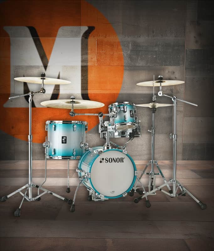 Sonor AQ2 Maple Martini 4 Piece Shell Pack - White Marine Pearl (AQ2-MARTINIWMCWHP)