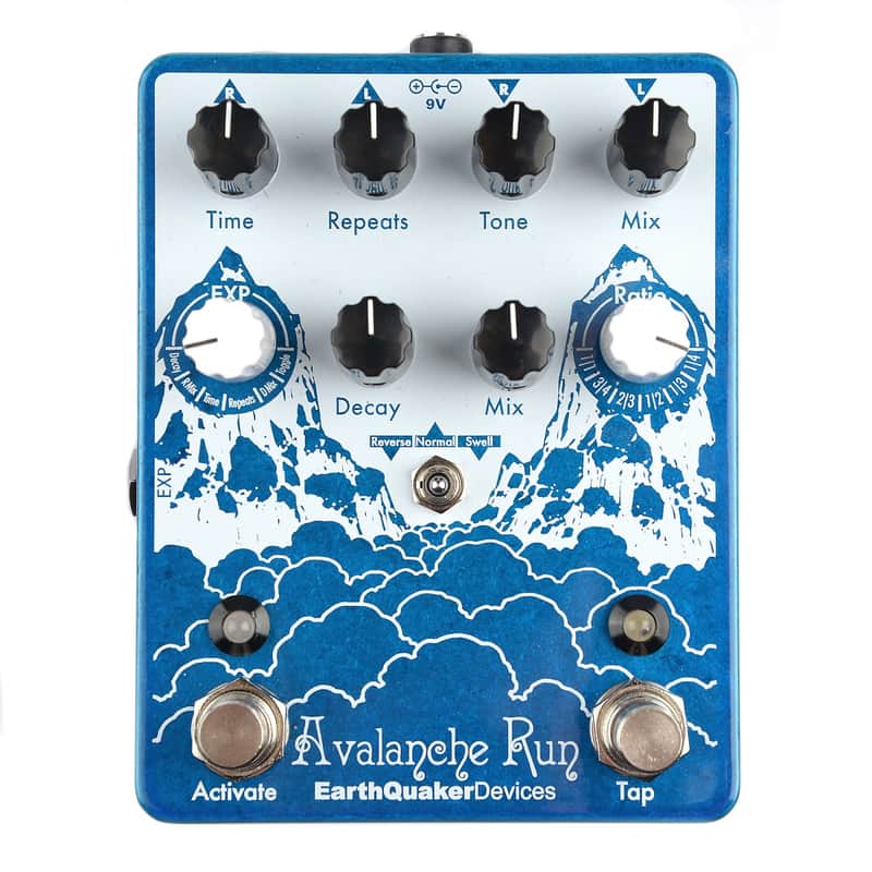 NEW! EarthQuaker Devices Avalanche Run - Stereo Delay & Reverb FREE SHIPPING! image 1