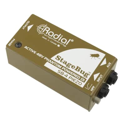 Radial StageBug SB-4 Piezo aktive DI Box - DI Box image 2