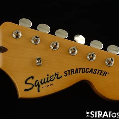 Fender Squier Classic Vibe 70s Strat NECK + TUNERS Stratocaster LRL Laurel image 1
