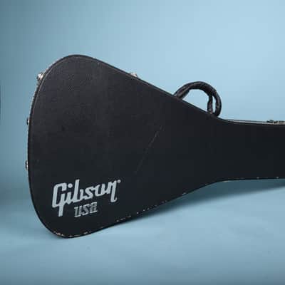 2000's Gibson USA Black Korina Flying V Hardshell Guitar Case image 3
