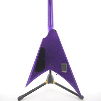 ESP USA Custom Shop Arrow V II FLBH  - Purple Sparkle imagen 12